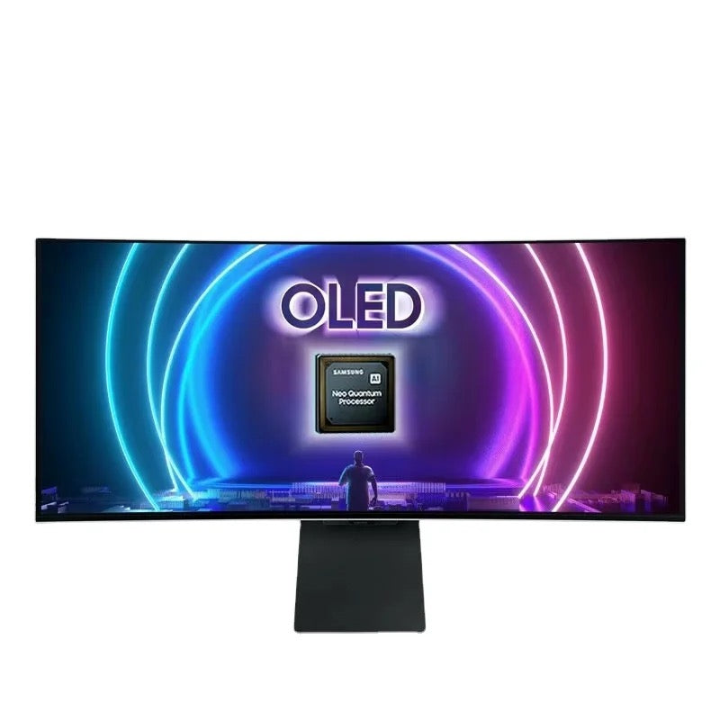 PC Monitor Sam sung Odyssey-G8 34 inch Curved Monitor Full HD LCD Display S34BG850SC OLED Gaming Monitor